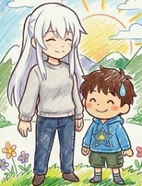 Read Reincarnated Without a Cheat, I Adopted the Former Hero as My Mom Online